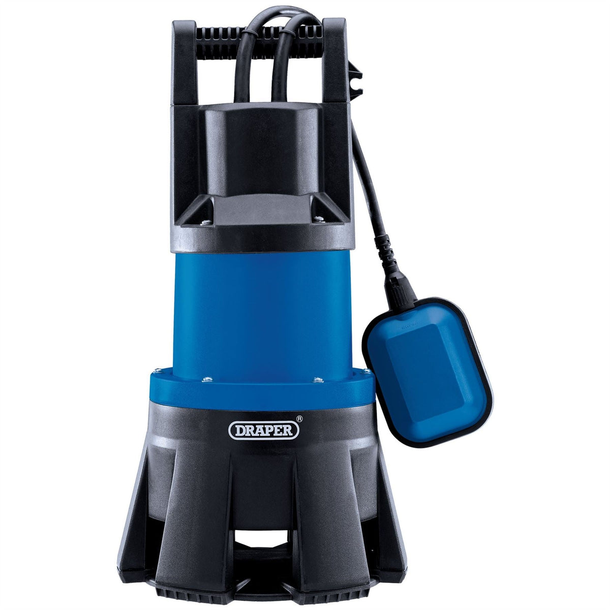 Draper 230V Submersible Dirty Water Pump with Float Switch 416L/min 1300W 98919  White Rose Tools