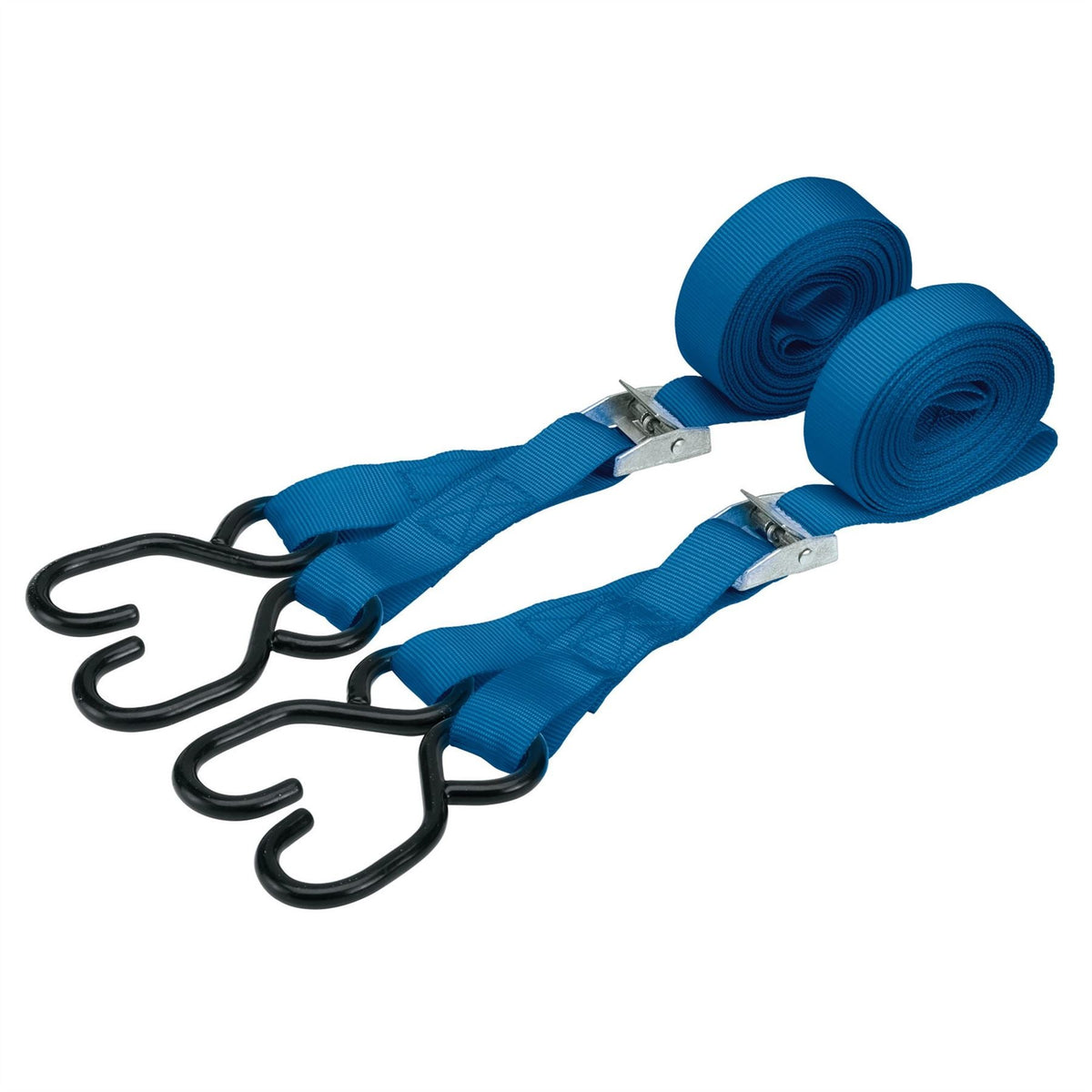 Draper Ratcheting Tie Down Straps 5.0m x 25mm 125kg (2 Piece) 60963  White Rose Tools