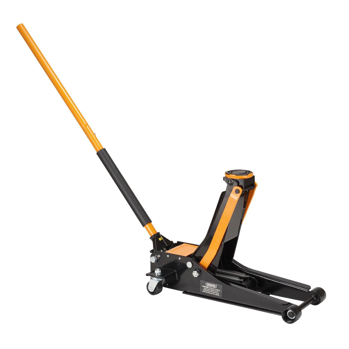 Draper Trolley Jack 3 Tonne Orange 28494  White Rose Tools