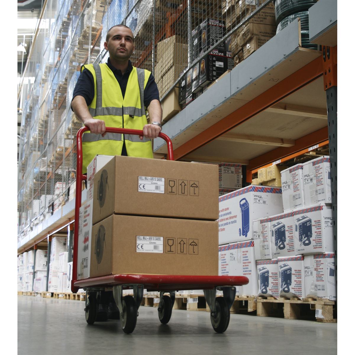 Sealey Platform Truck 250kg Capacity Heavy-Duty