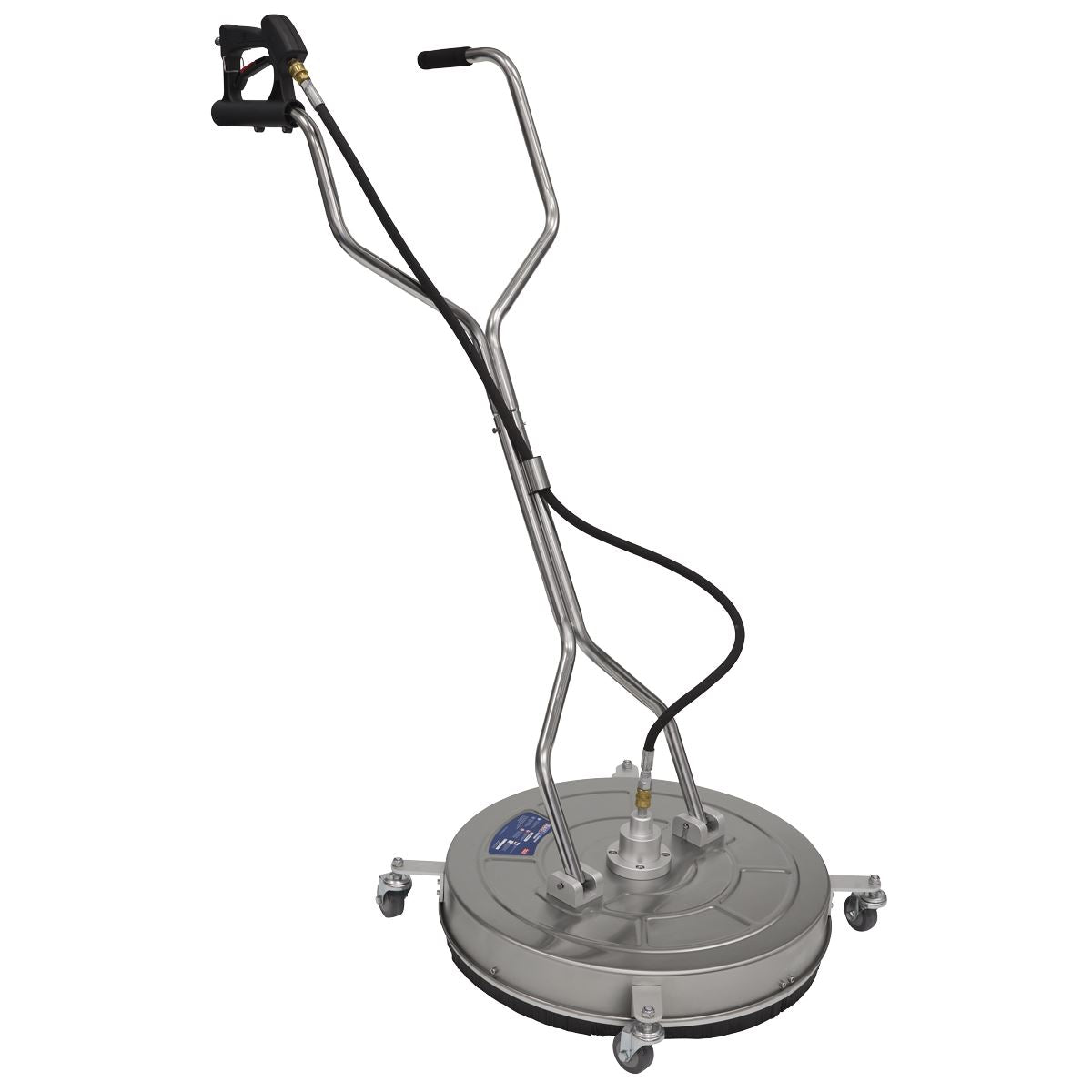 Sealey 24" Surface Cleaner with Dual Handle & Rotating Spray Bar - Stainless Steel