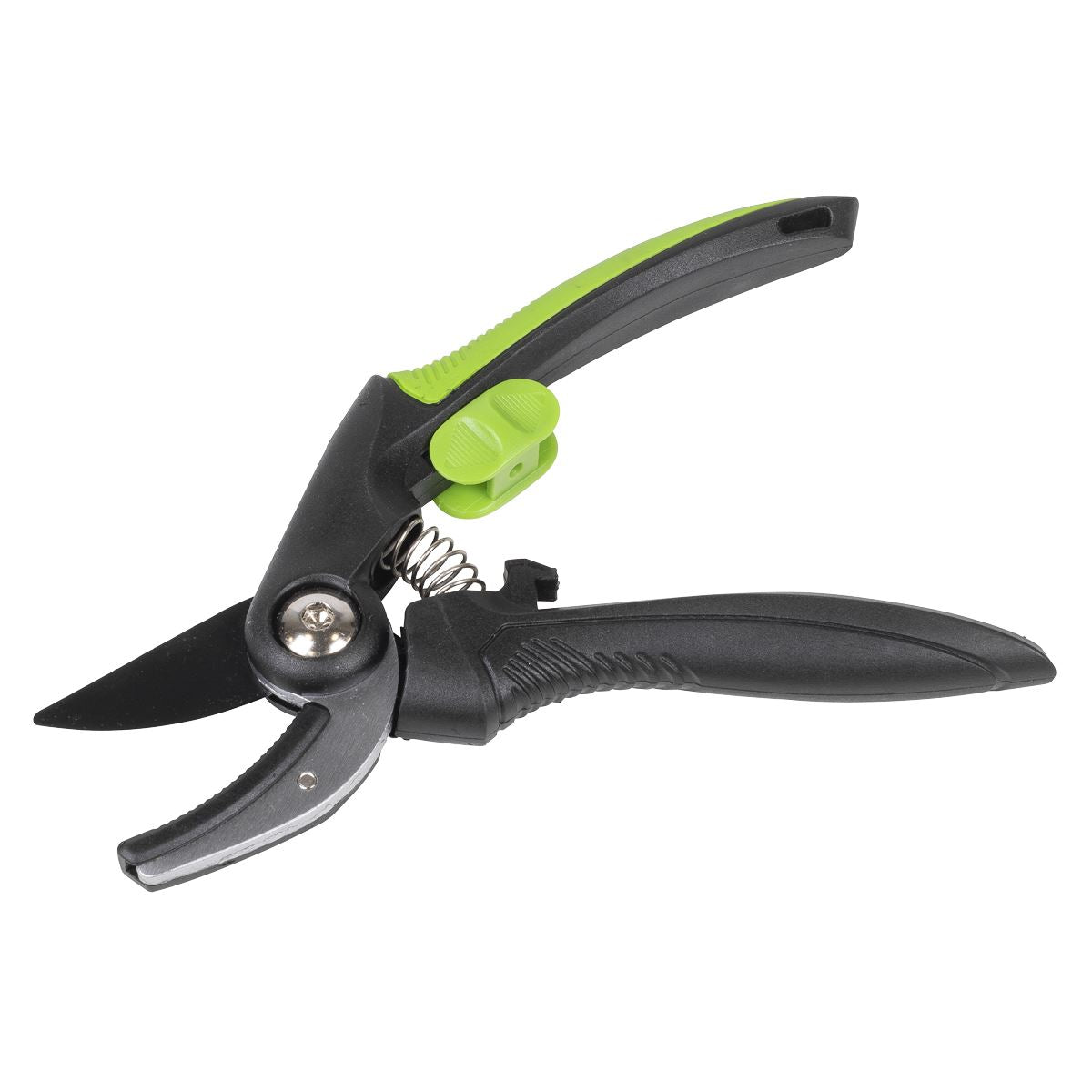 Sealey Anvil Secateurs with Soft Grip Handle, Safety Lock & Carbon Steel Blade, 208mm