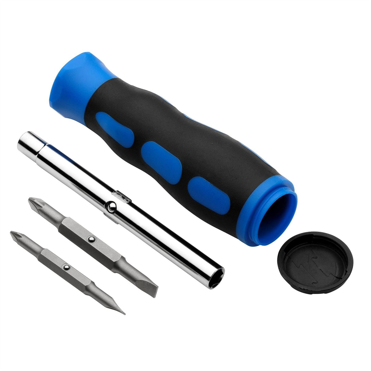 Draper 6-In-1 Multi-Tip Screwdriver Set 63672  White Rose Tools