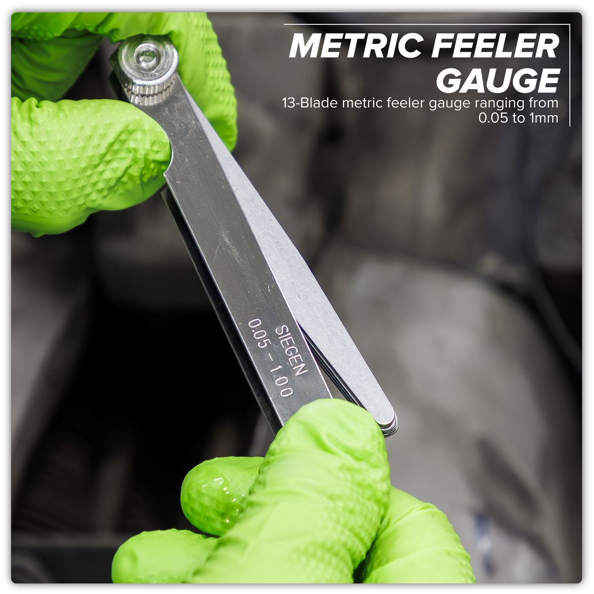 Siegen by Sealey Siegen Feeler Gauge 13 Blade