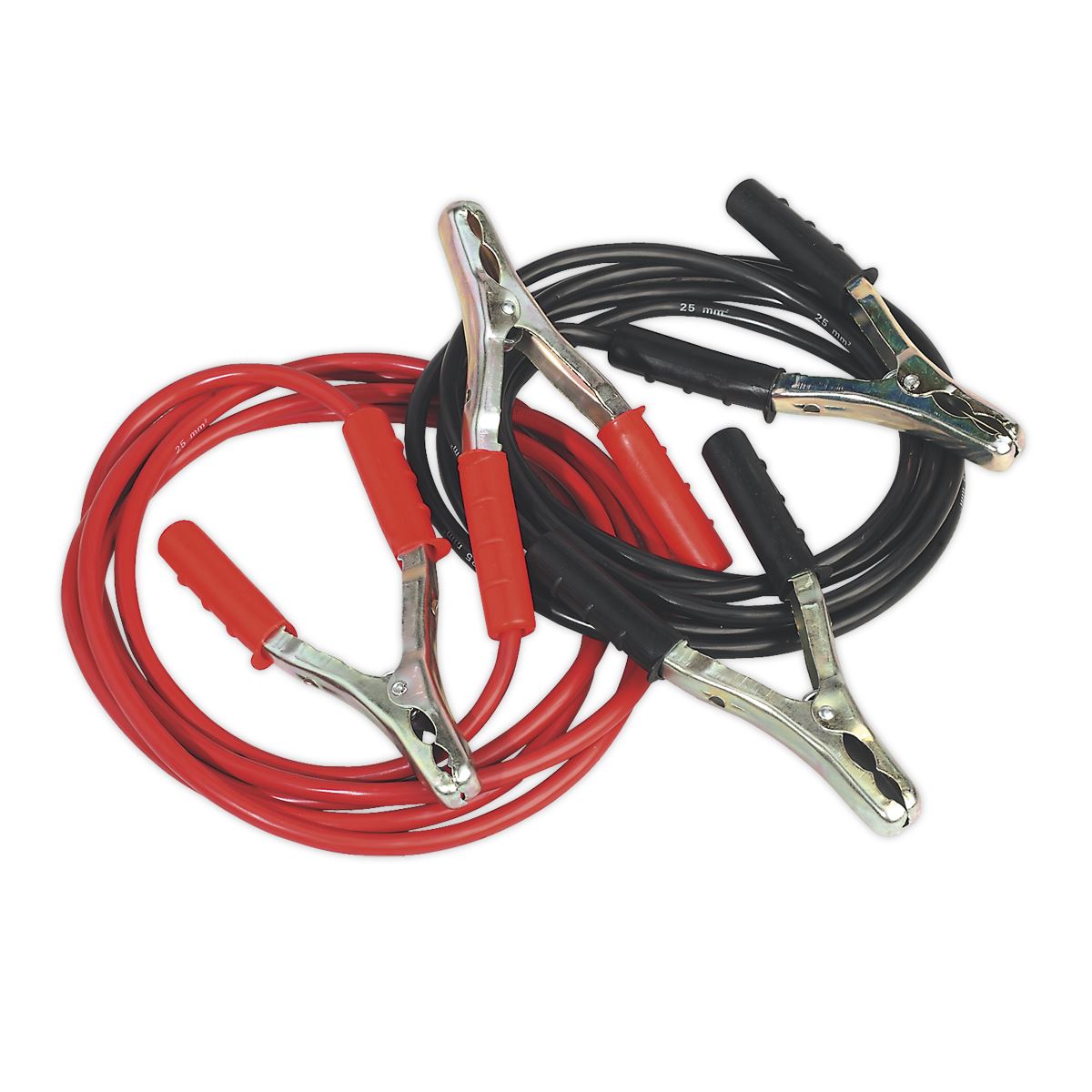 Sealey Booster Cables 25mm² x 3.5m Copper 600A 