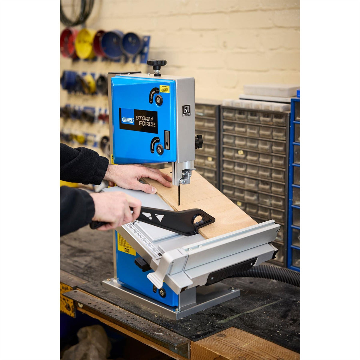 Draper Storm Force Bandsaw 200mm 250W 98471  White Rose Tools