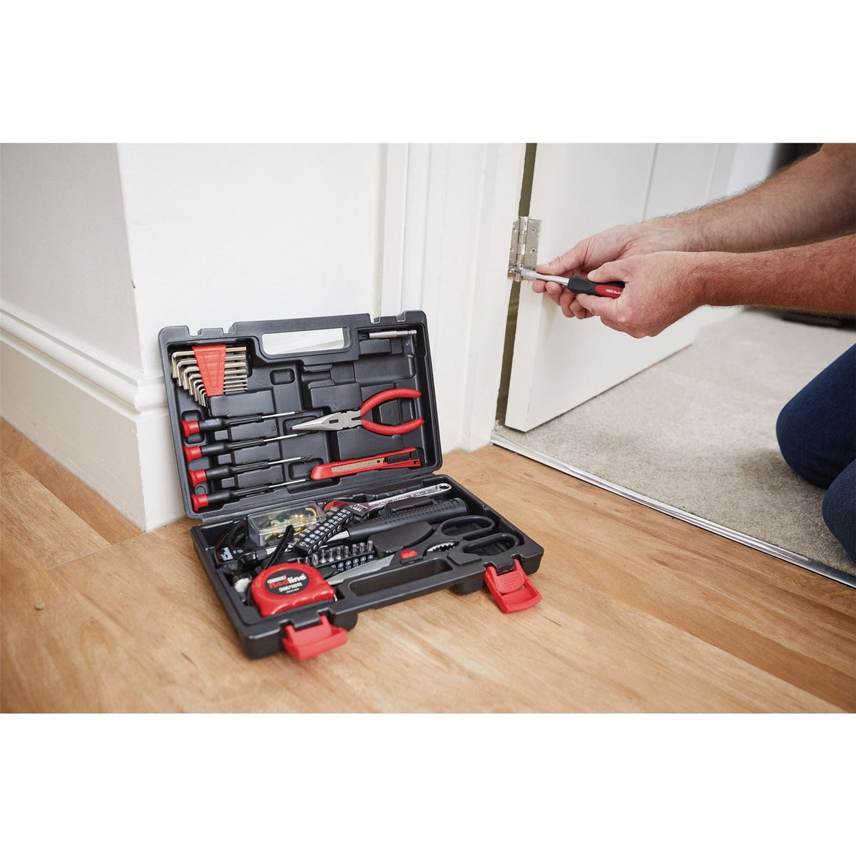 Draper Redline® DIY Essential Tool Kit (41 Piece) 70381  White Rose Tools