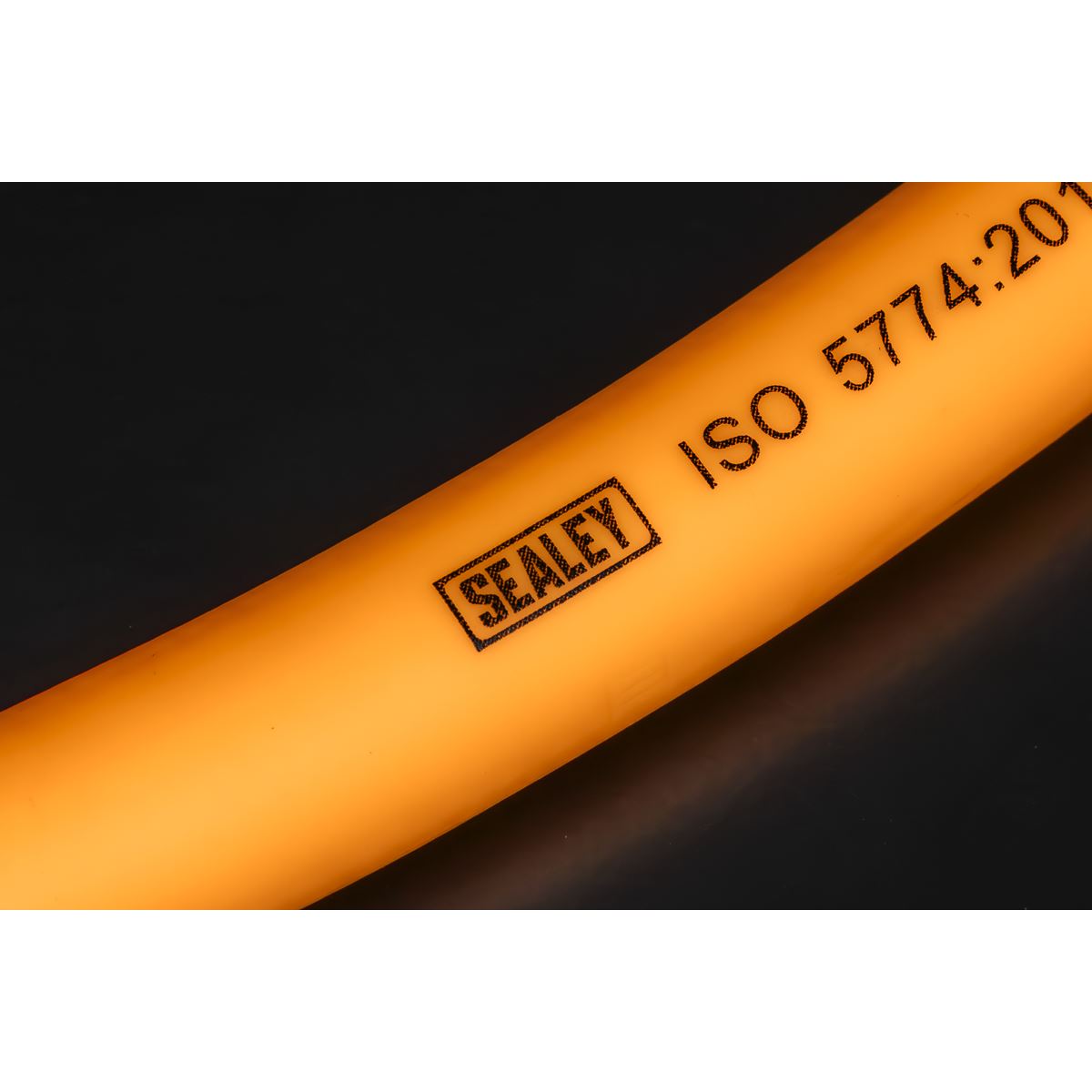 Sealey 10m x Ø10mm Hybrid High Visibility Air Hose with 1/4" BSP Unions