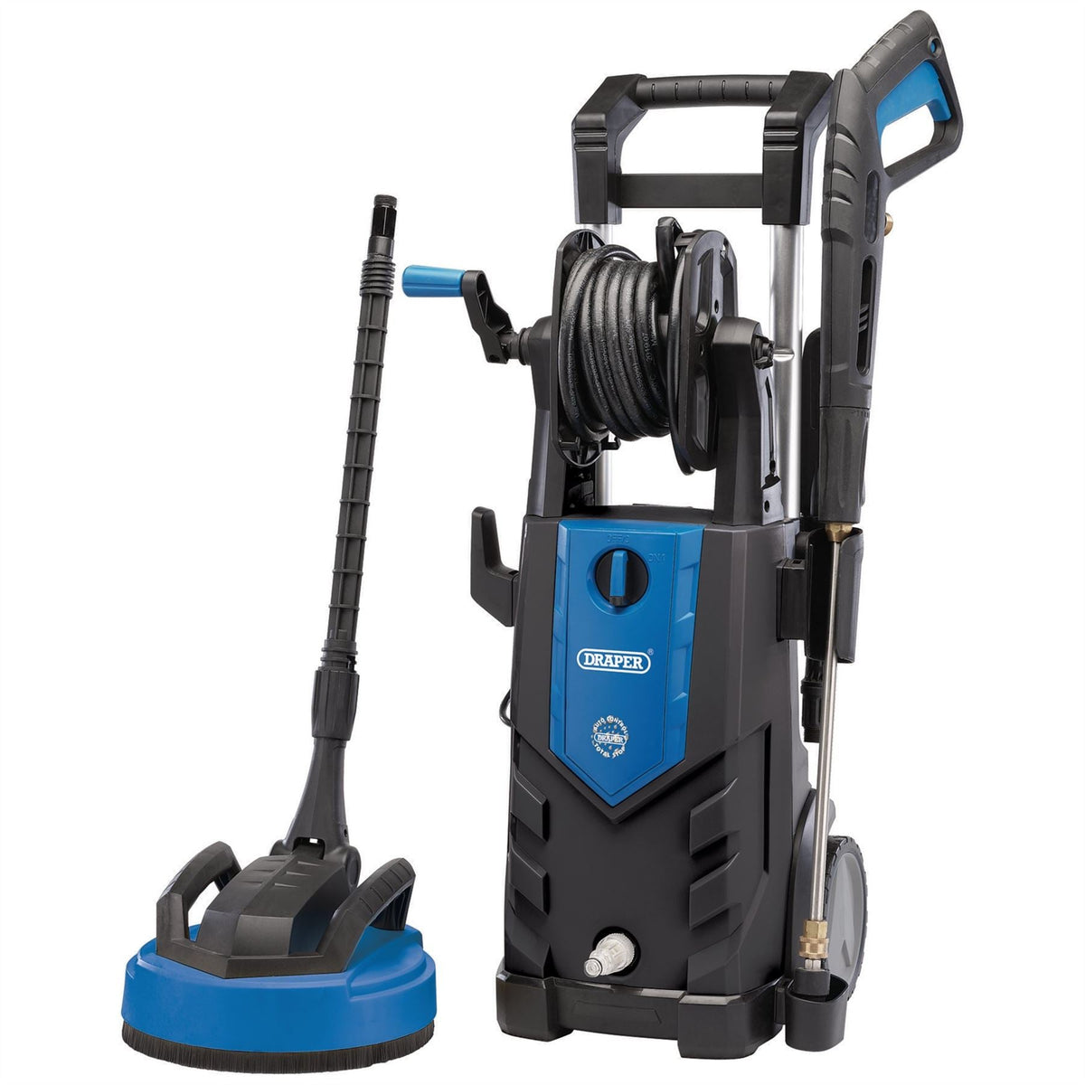 Draper 230V Pressure Washer 2100W 165bar 98678  White Rose Tools