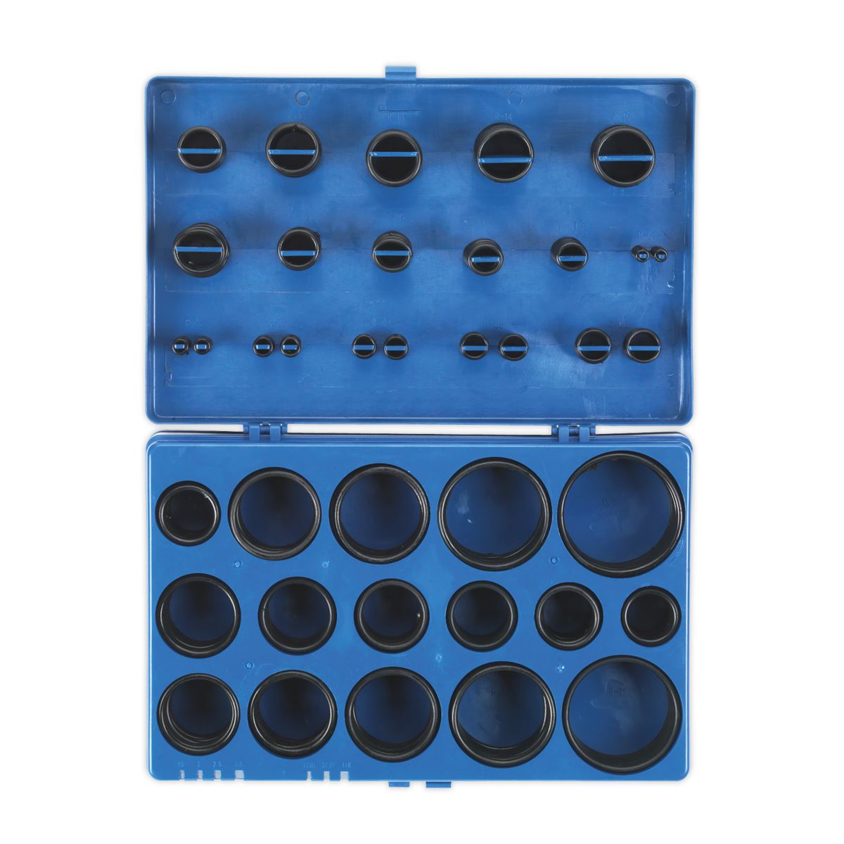 Sealey Rubber O-Ring Assortment 407pc - Imperial
