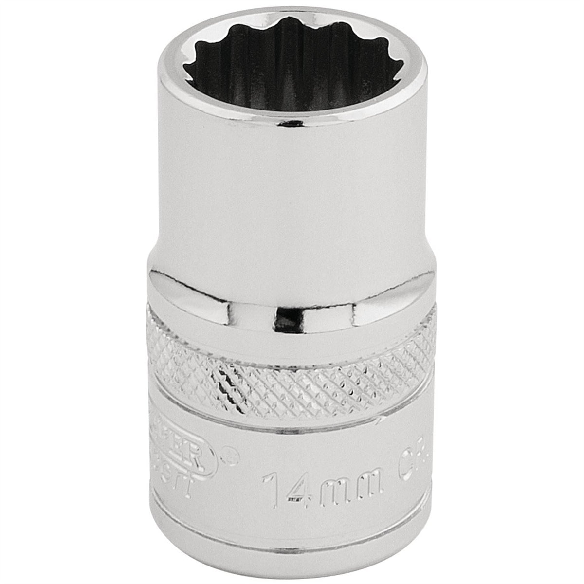 Draper Expert HI-TORQ® 12 Point Socket 1/2" Sq. Dr. 14mm 33125  White Rose Tools