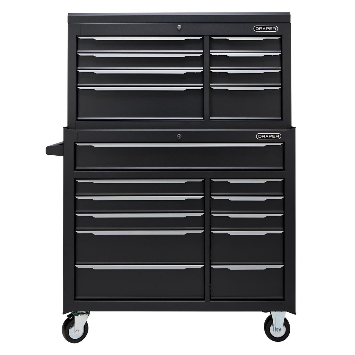 Draper Combined Roller Cabinet and Tool Chest 19 Drawer 42" 29357  White Rose Tools