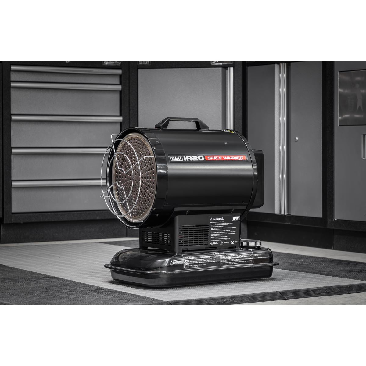 Sealey Space Warmer® Infrared Paraffin/Kerosene/Diesel Heater 70,000Btu/hr 