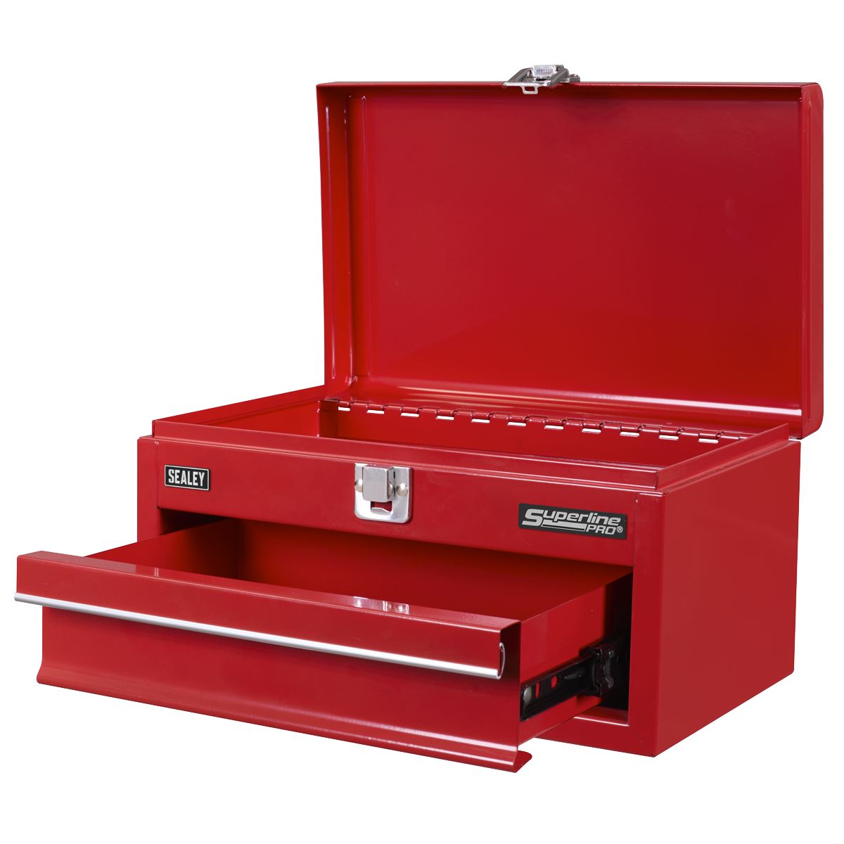 Sealey Superline Pro 1 Drawer Mini Toolbox Red  White Rose Tools