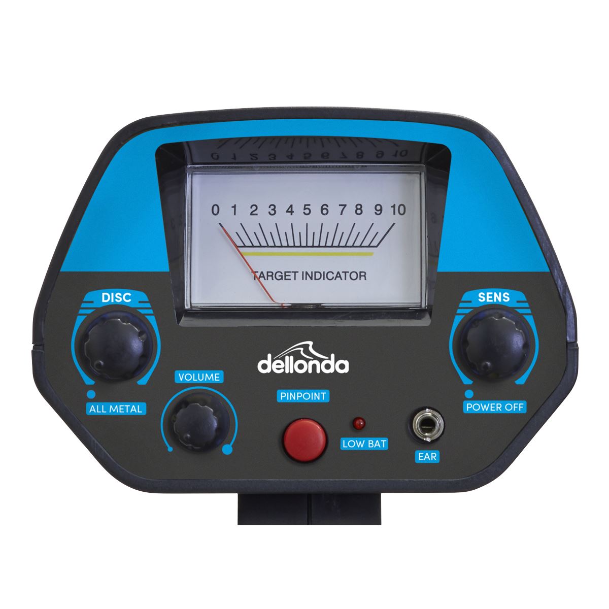 Dellonda Adults Metal Detector with High Accuracy Pinpoint Function