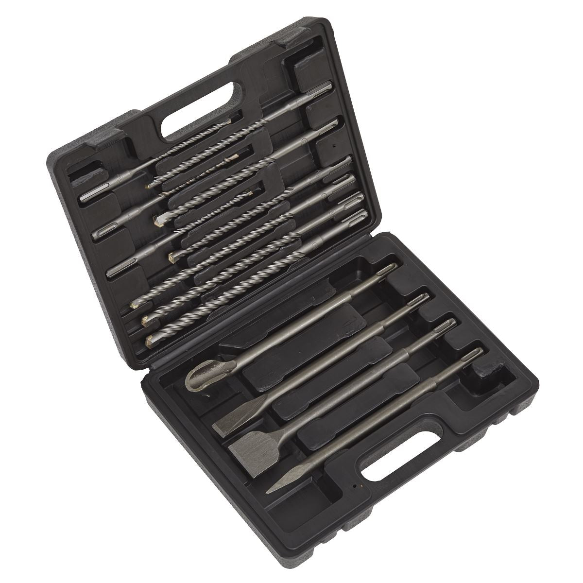 Worksafe by Sealey SDS Plus Drill Bit & Chisel Set 13pc