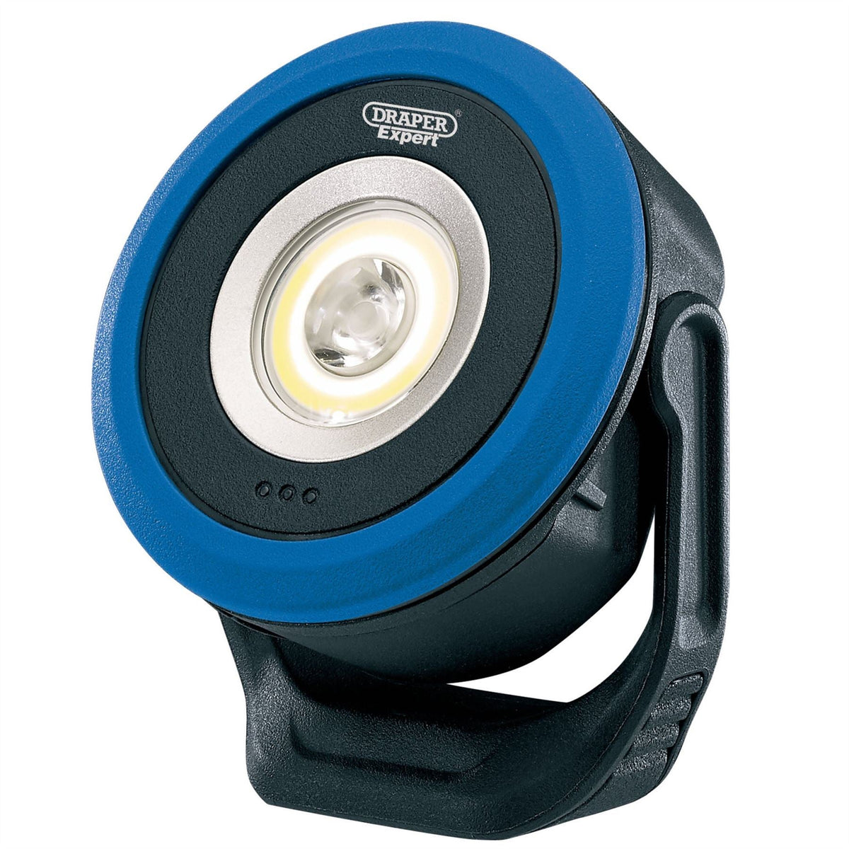 Draper Expert COB/SMD LED Wireless/USB Rechargeable Mini Flood Light 7W 670 Lumens USB-C Cable Supplied 65688  White Rose Tools