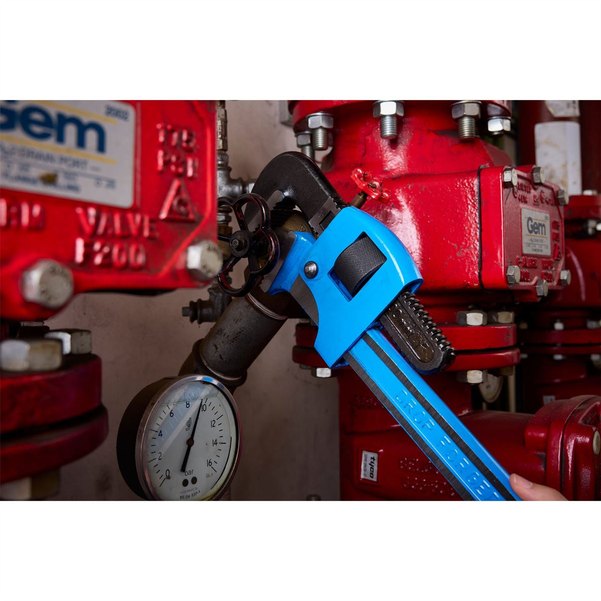 Draper Expert Adjustable Pipe Wrench 900mm 100mm 78922  White Rose Tools