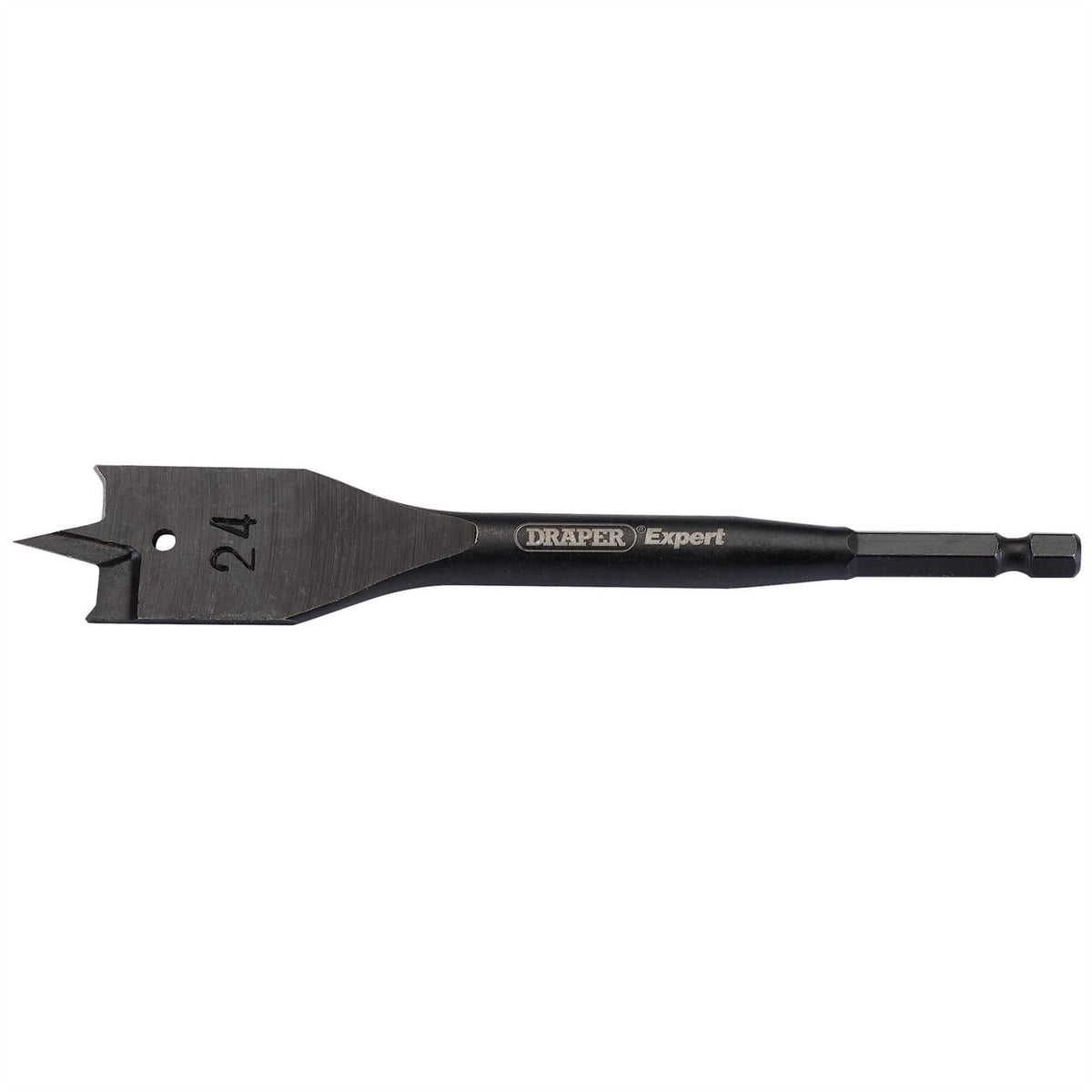 Draper Expert Flat Wood Bit 24 x 150mm 54556  White Rose Tools