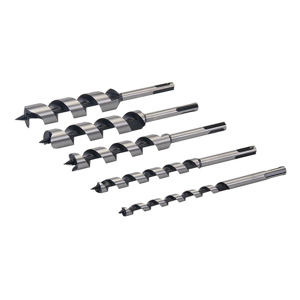 Silverline SDS Plus Auger Bit Set 5pce 10 - 25mm 633483