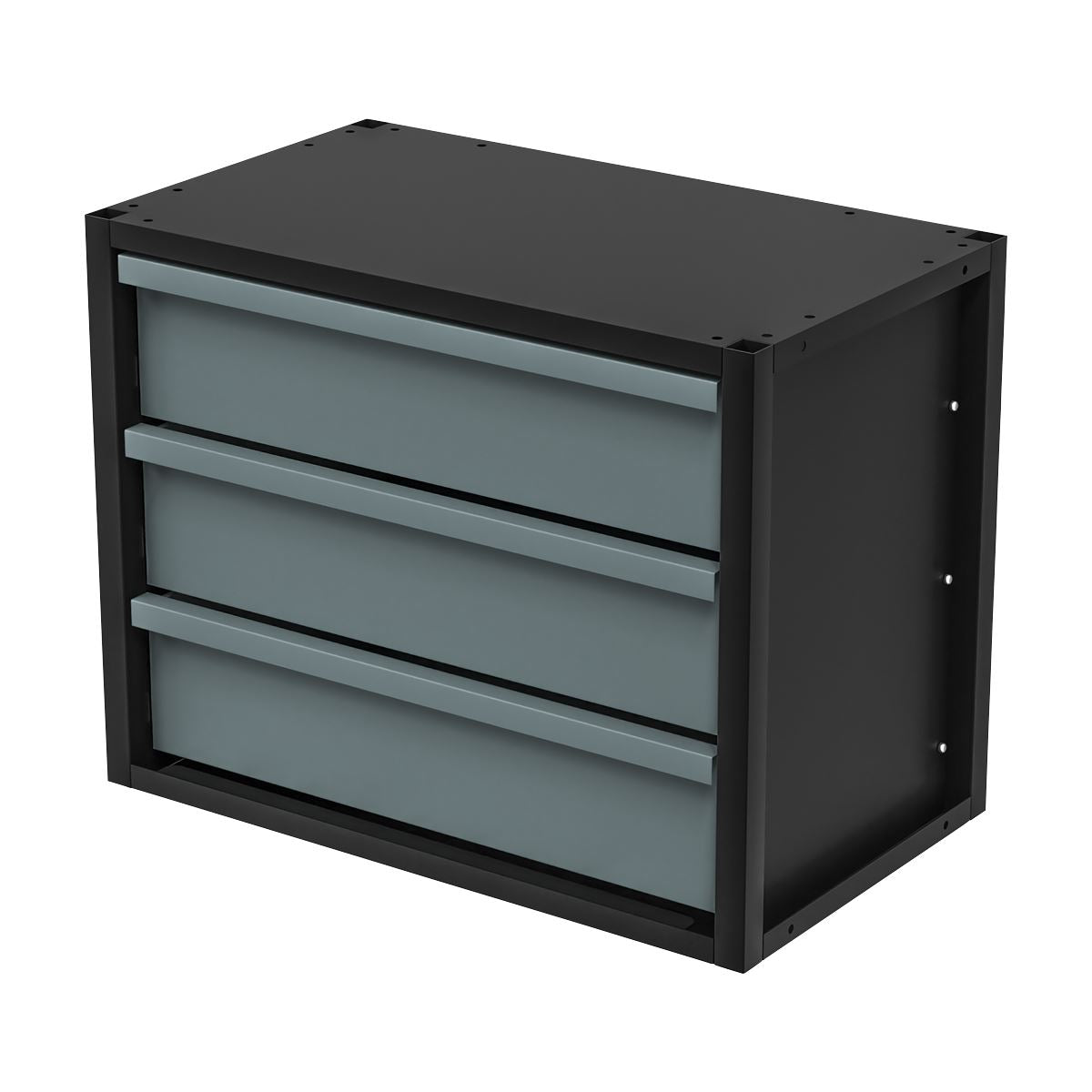 Sealey Modular Racking Mid Unit 3 Drawers 580mm  White Rose Tools