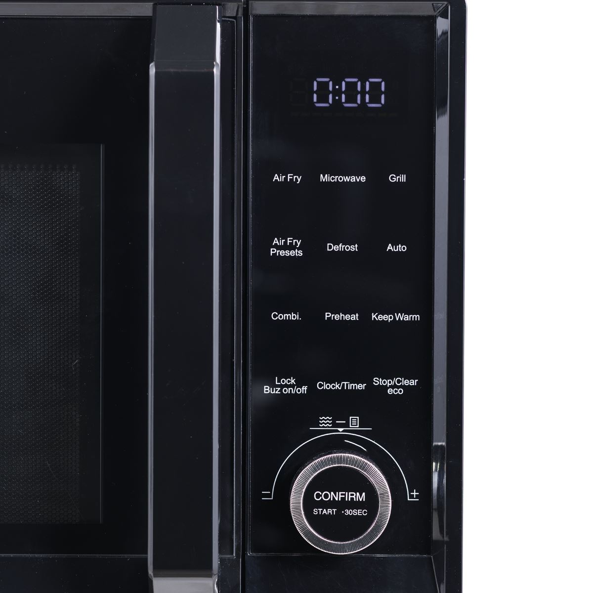Baridi 7-in-1 Air Fryer Microwave & Grill, 28L Capacity - Black  White Rose Tools