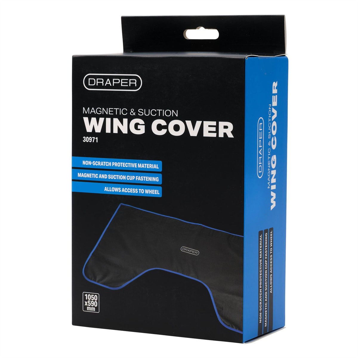 Draper Magnetic and Suction Wing Cover 1050 x 590mm 30971  White Rose Tools