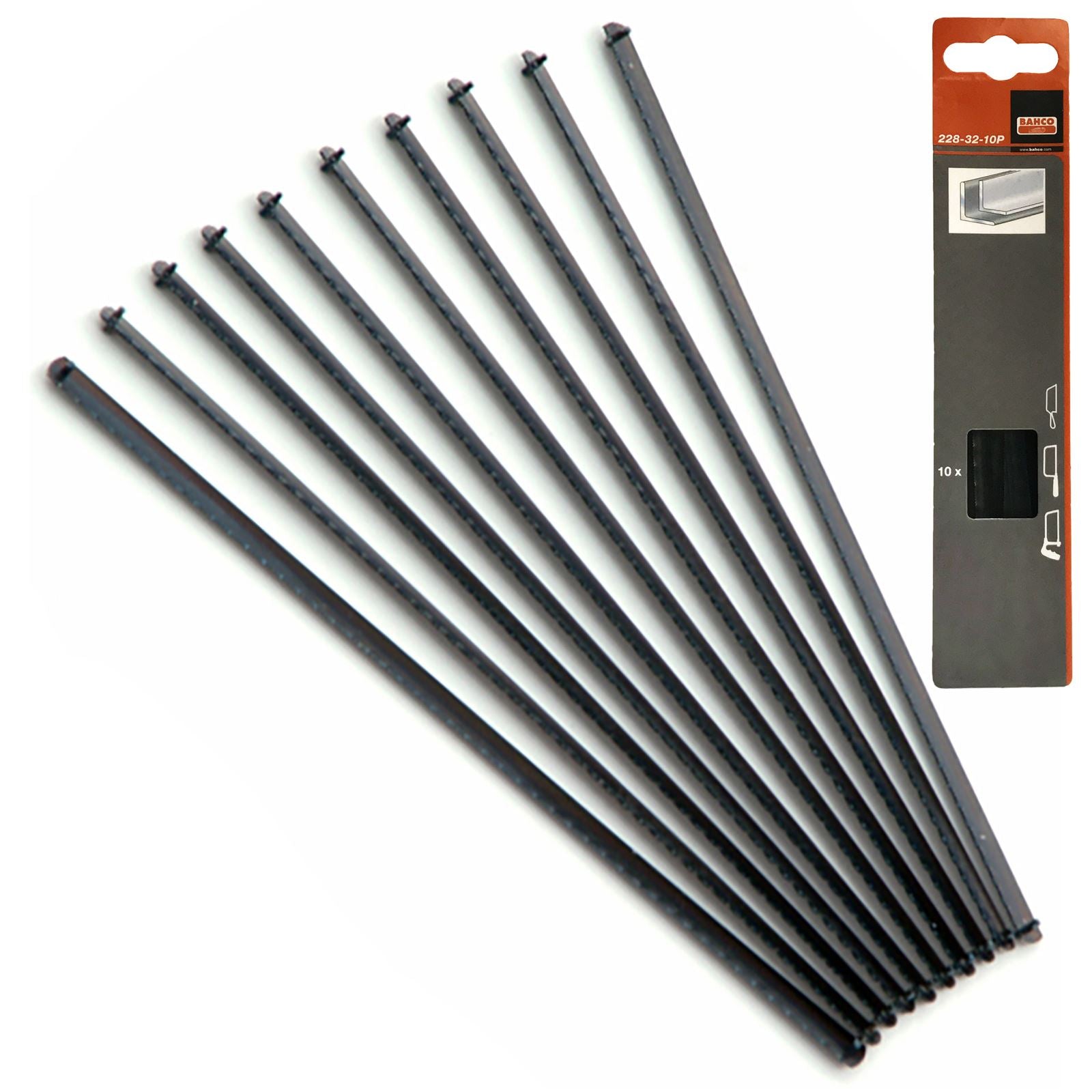 Bahco Junior Hacksaw Blades 10 Pack 150mm 32 TPI