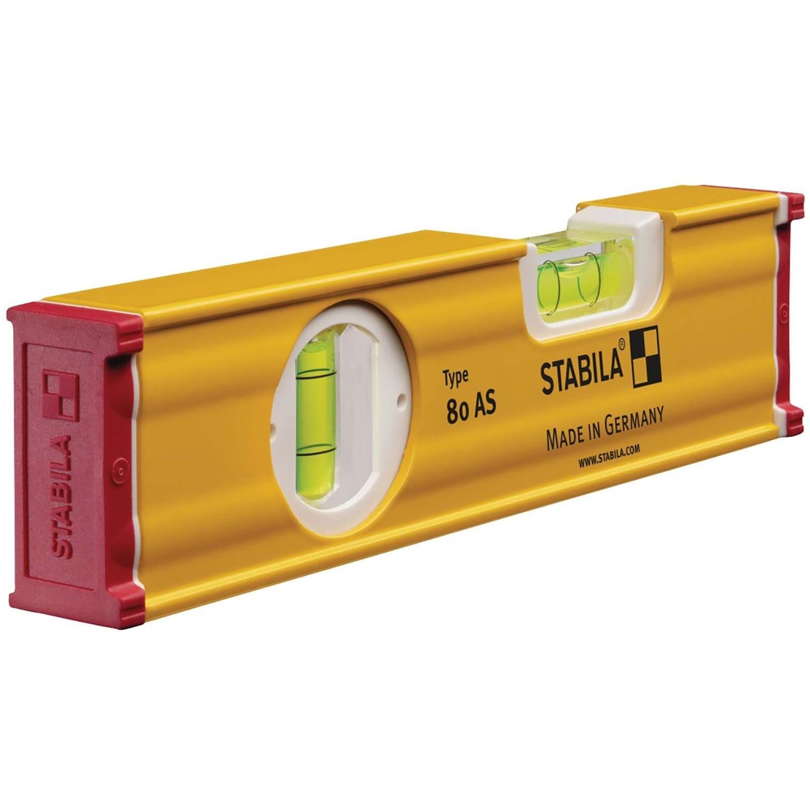 Stabila Spirit Level 20cm 2 Vial 80 AS 19565 