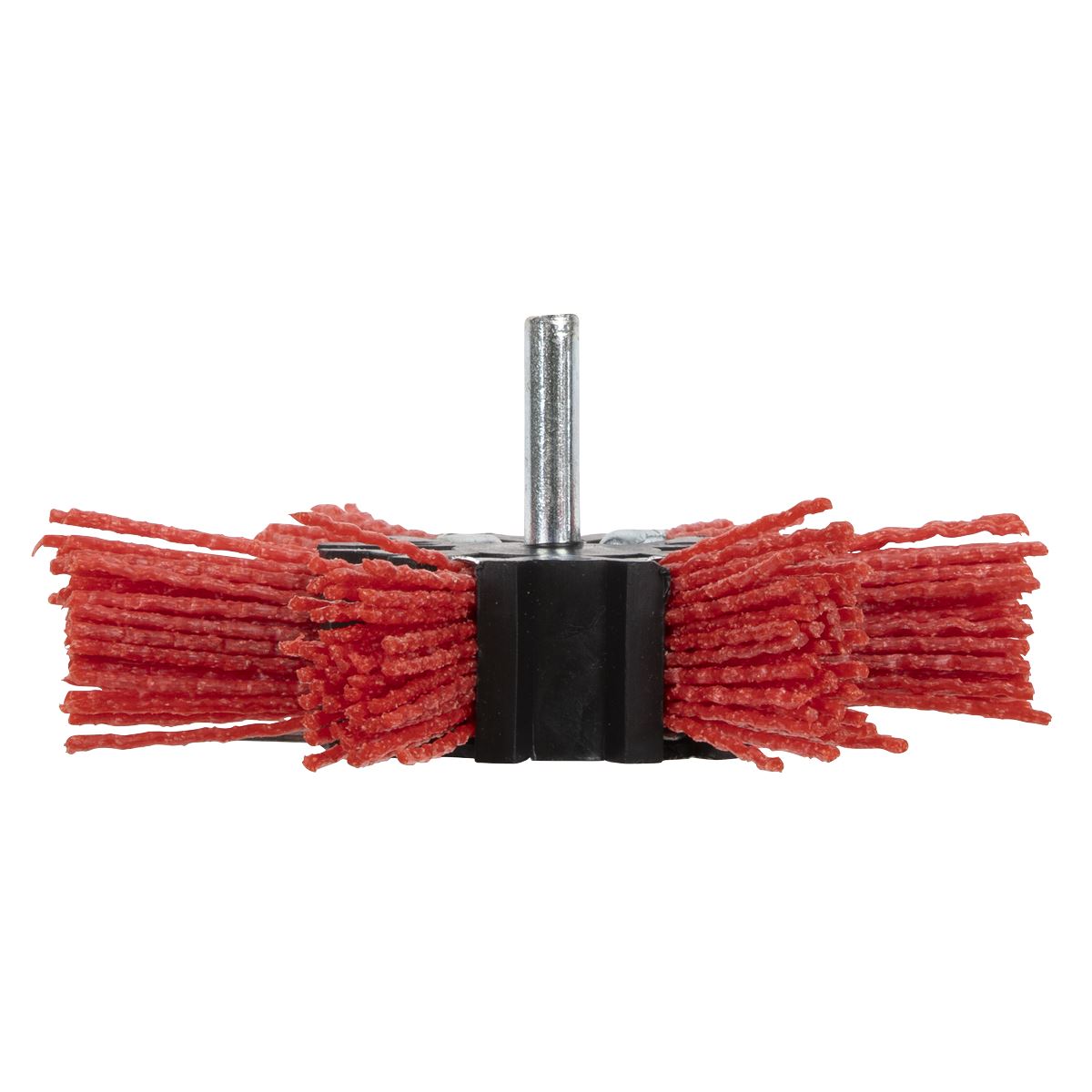 Sealey 100mm Nylon Filament Strip Brush with 6mm Shaft