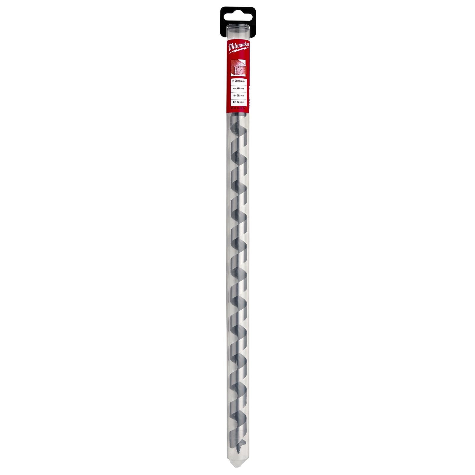 Milwaukee Wood Auger Drill Bits 460mm Overall Length 