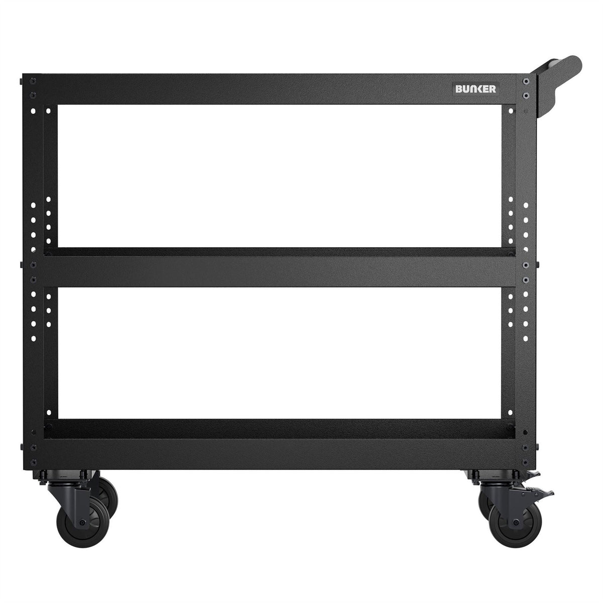 BUNKER 3-Tier Utility Service Cart 854mm 31709  White Rose Tools