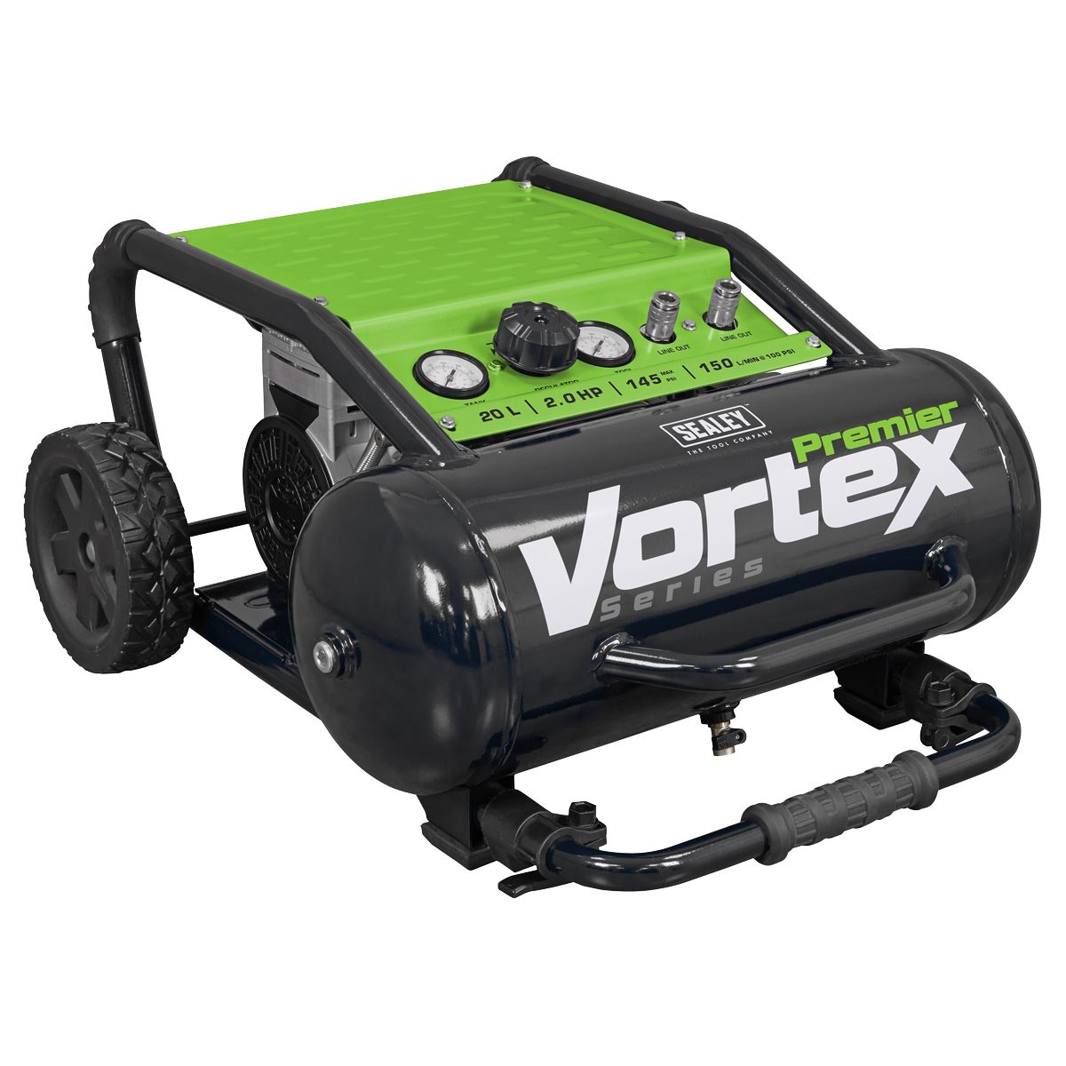 Sealey 19L Oil Free Direct Drive Air Compressor 1.5hp