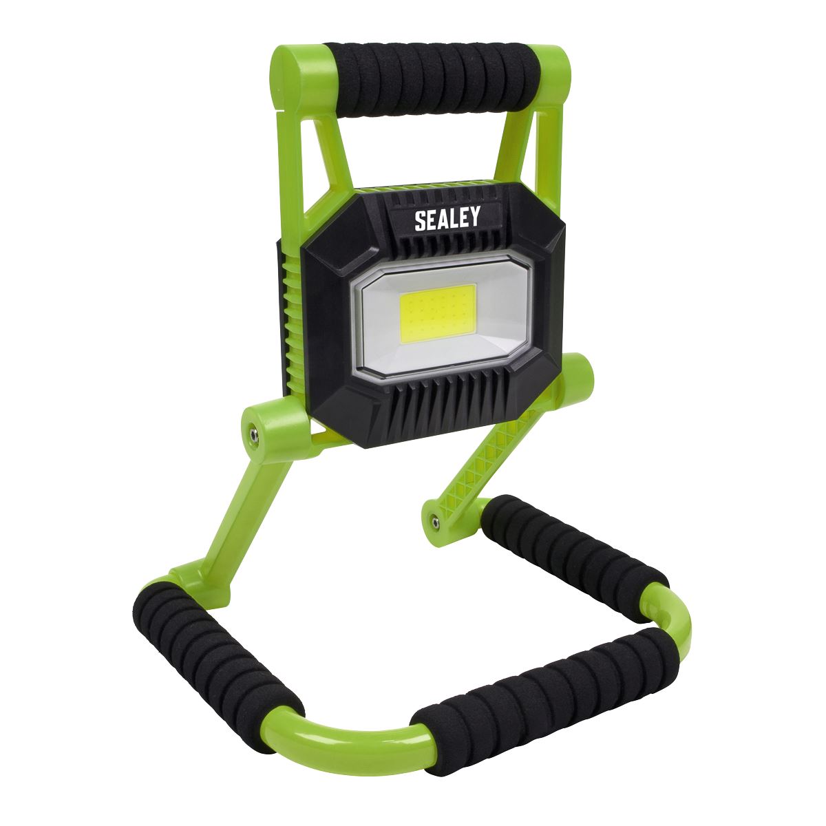 Sealey Rechargeable Portable Fold Flat Floodlight 10W COB LED Lithium-ion 