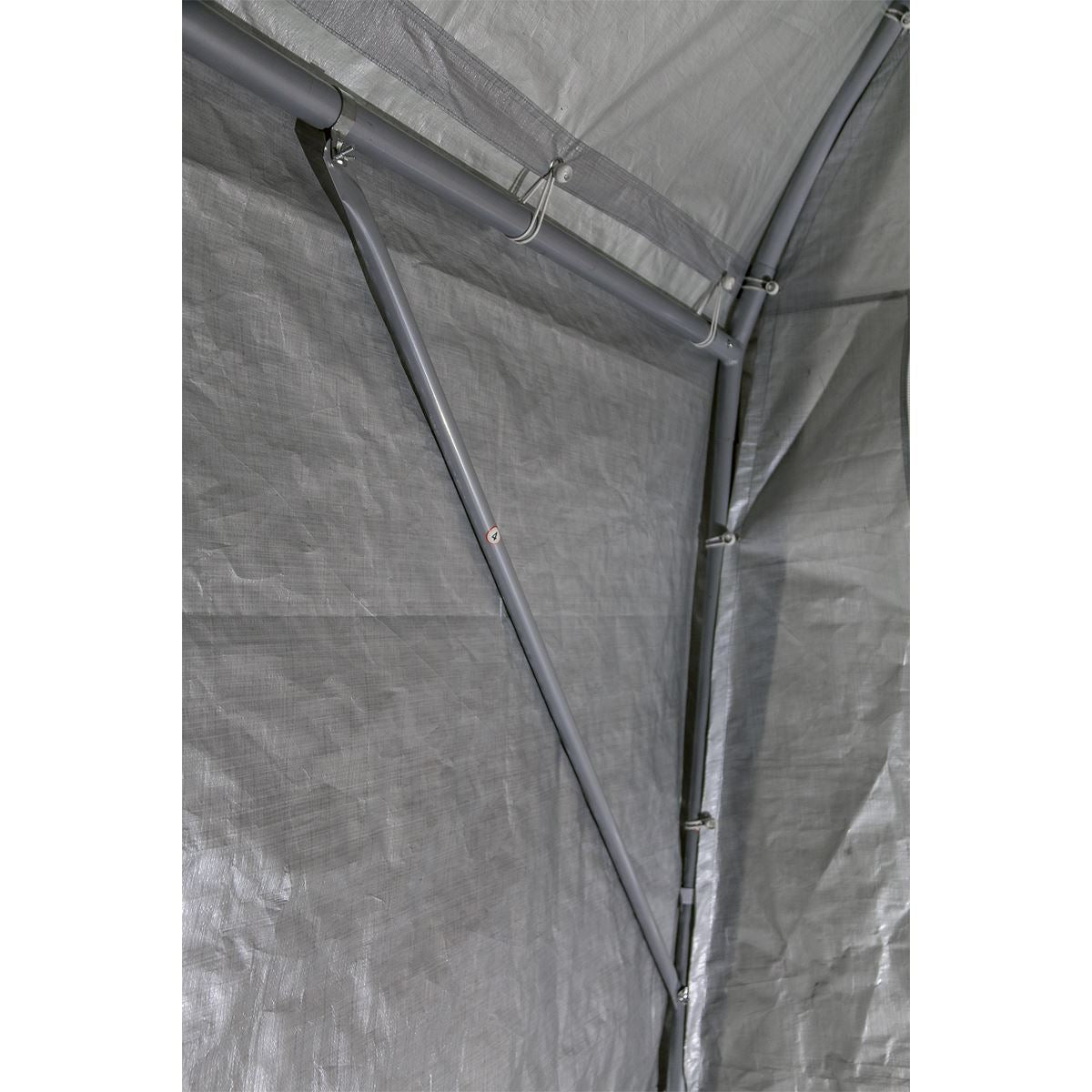Sealey Dome Roof Car Port Shelter 4 x 6 x 3.1m 