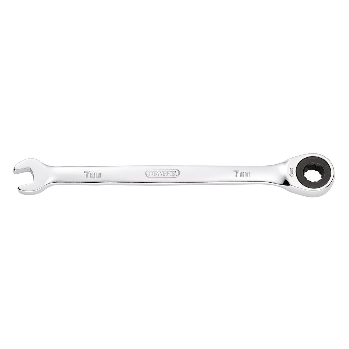 Draper Metric Ratcheting Combination Spanner 7mm 31004  White Rose Tools