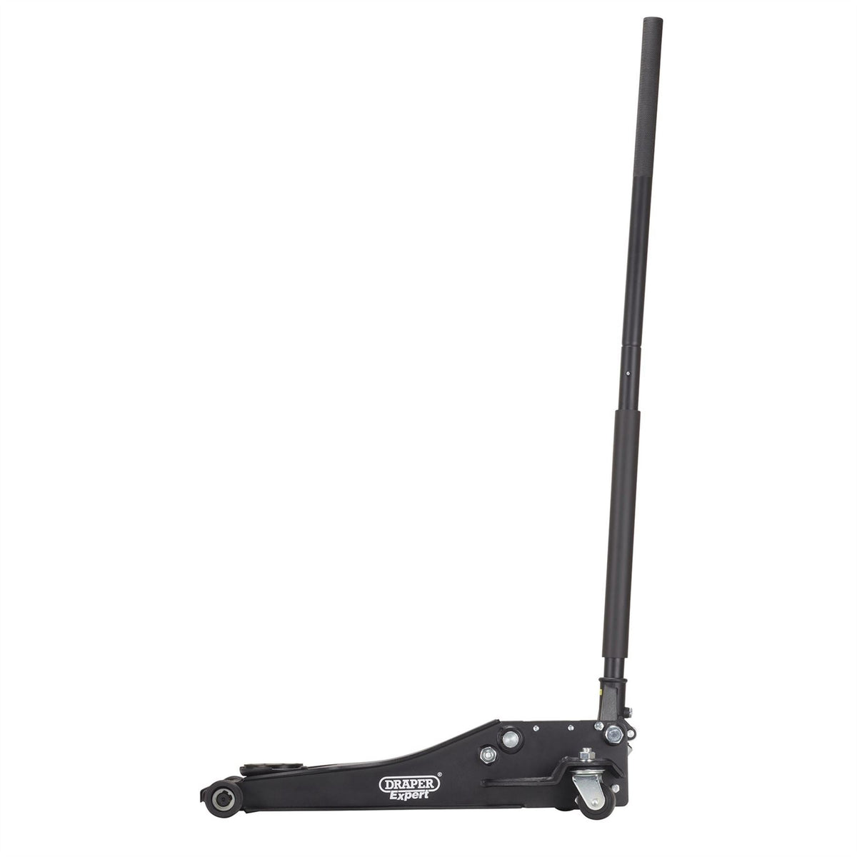 Draper Expert Professional Low Profile Fast Lift Garage Trolley Jack 3 Tonne Black 28464  White Rose Tools