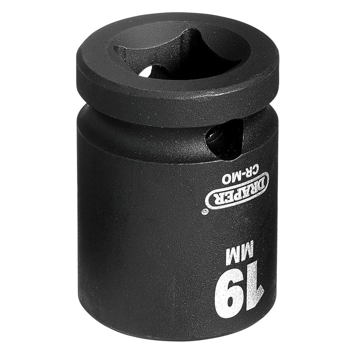 Draper HI-TORQ® Impact Socket 1/2" Sq. Dr. 19mm 28503  White Rose Tools