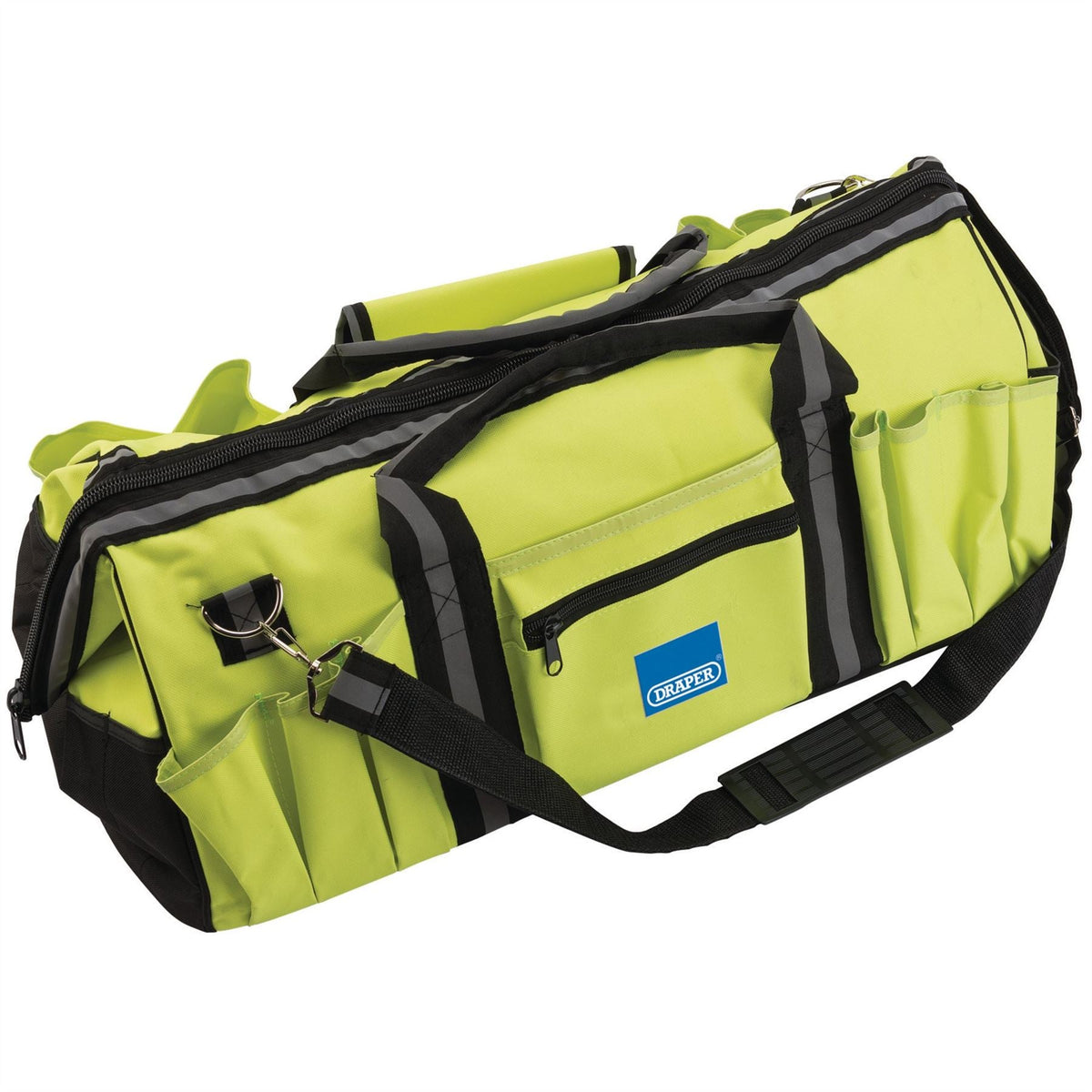 Draper Hi-Vis Tool Bag 600mm 31085  White Rose Tools