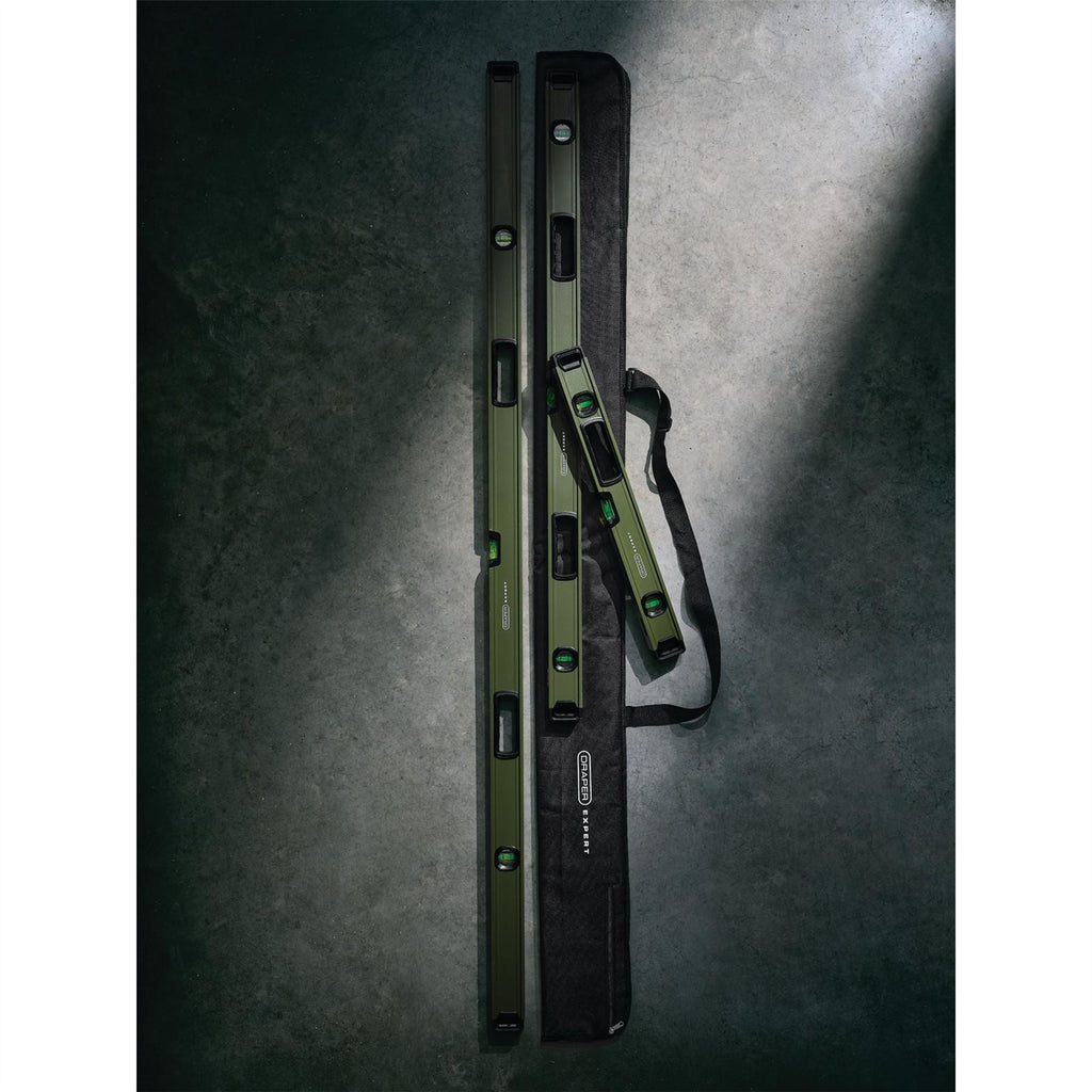 Level Machine Set Draper Expert Box Spirit Level with Handle Set (3 Piece) 29006