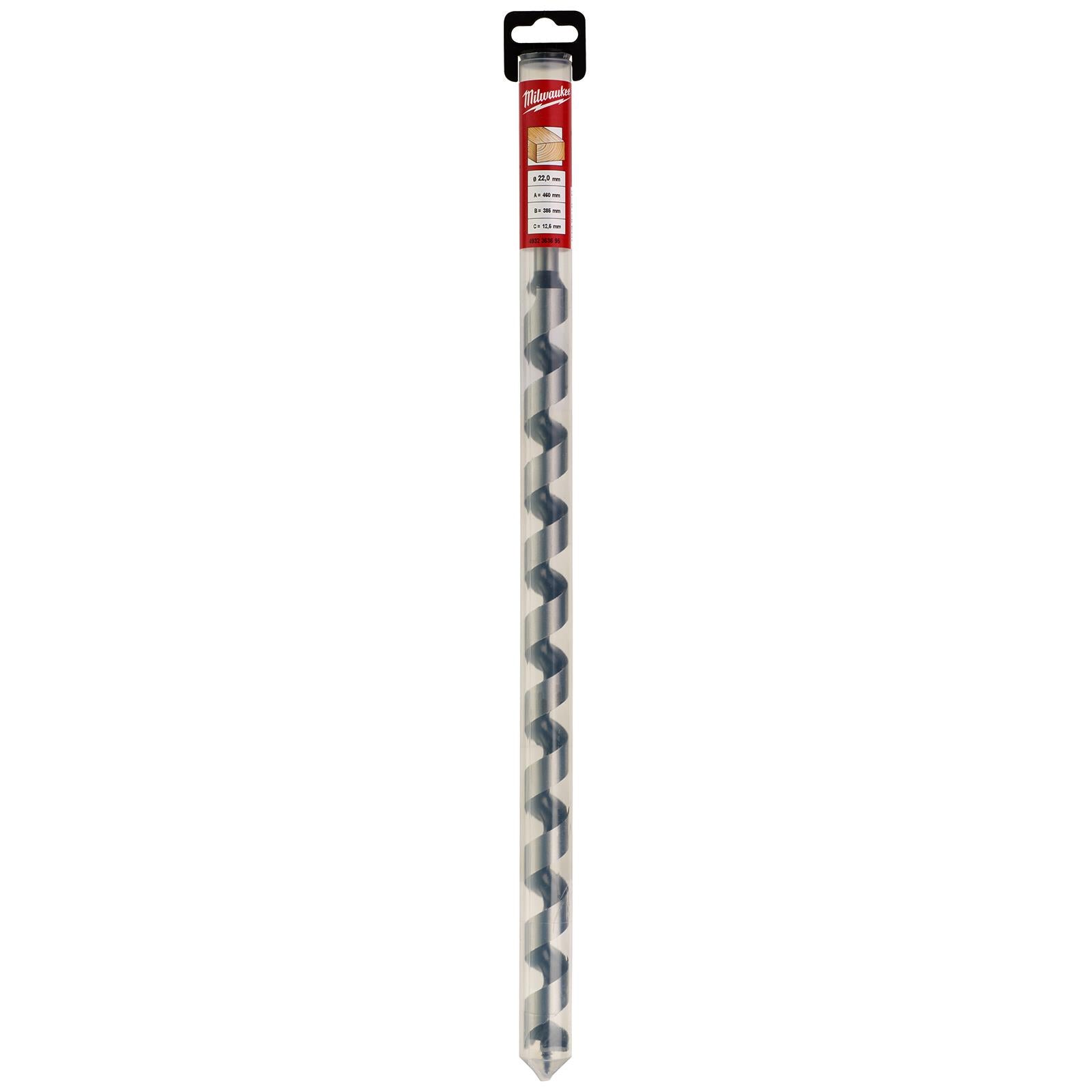 Milwaukee Wood Auger Drill Bits 460mm Overall Length 