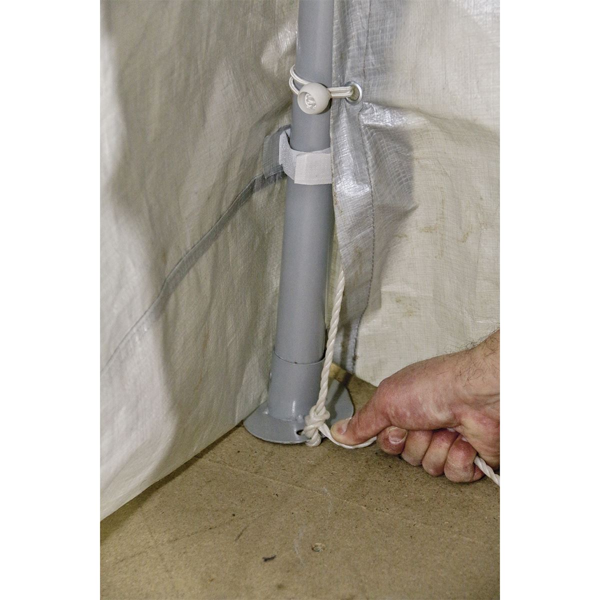 Sealey Dome Roof Car Port Shelter 4 x 6 x 3.1m 