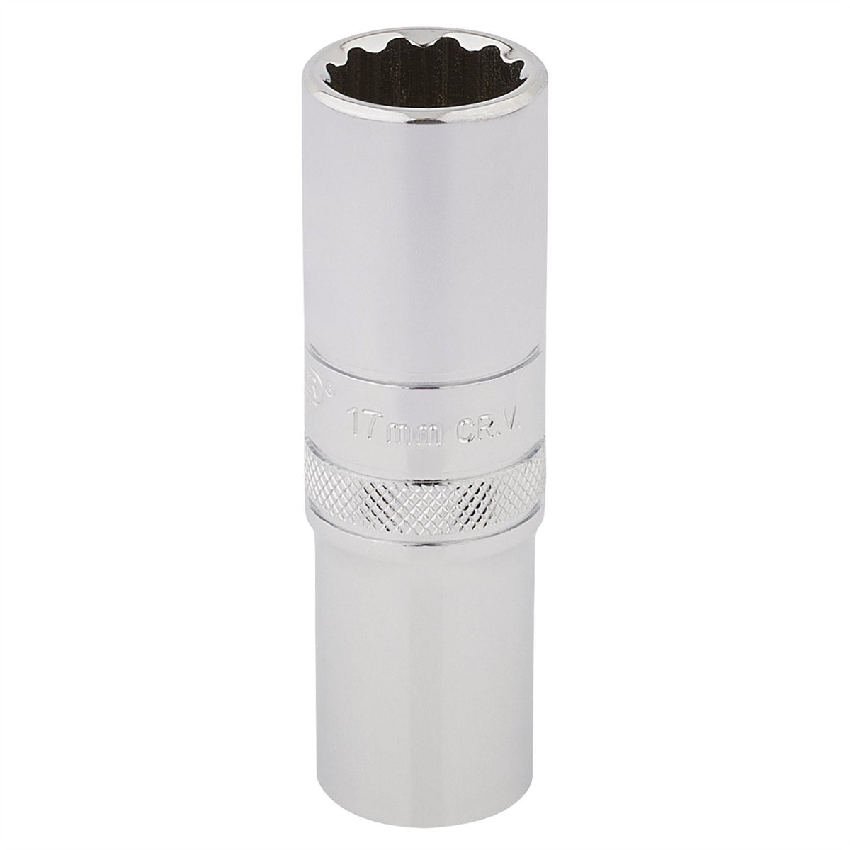 Draper Expert HI-TORQ® 12 Point Deep Socket 1/2" Sq. Dr. 17mm 33735  White Rose Tools