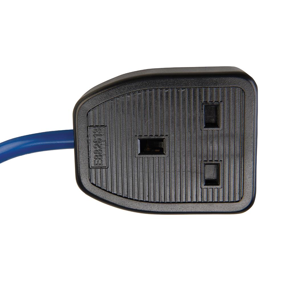 Defender 230V Fly Lead Converter 16A Plug to 13A Socket Caravan Generator