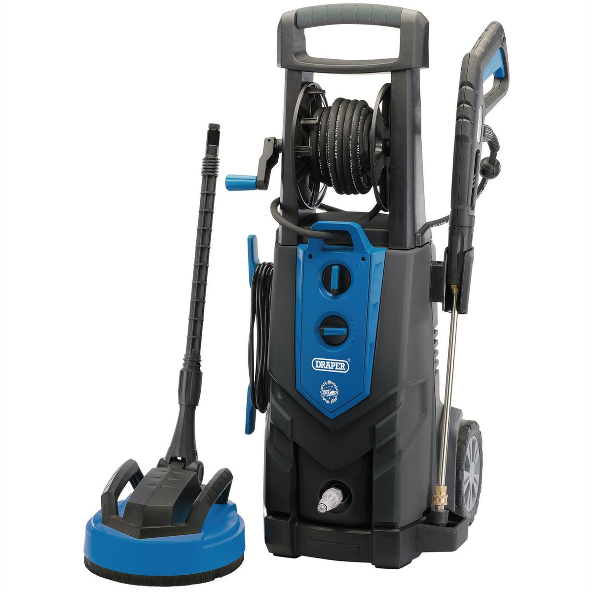 Draper 230V Pressure Washer 2500W 195bar 98679  White Rose Tools