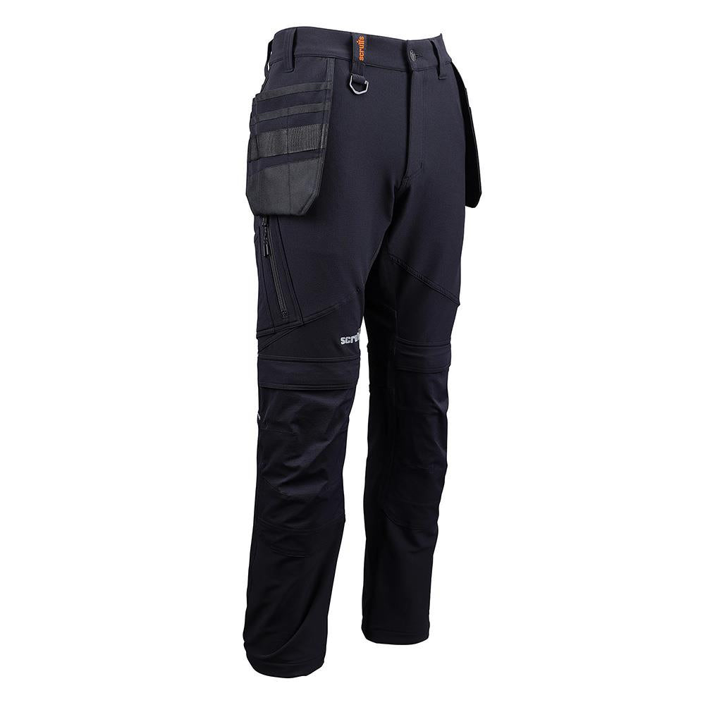 Scruffs Tech Holster Trousers Black - Choose Size