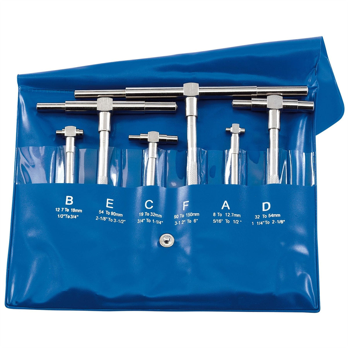 Draper Expert Telescopic Gauge Set (6 Piece) 52416  White Rose Tools
