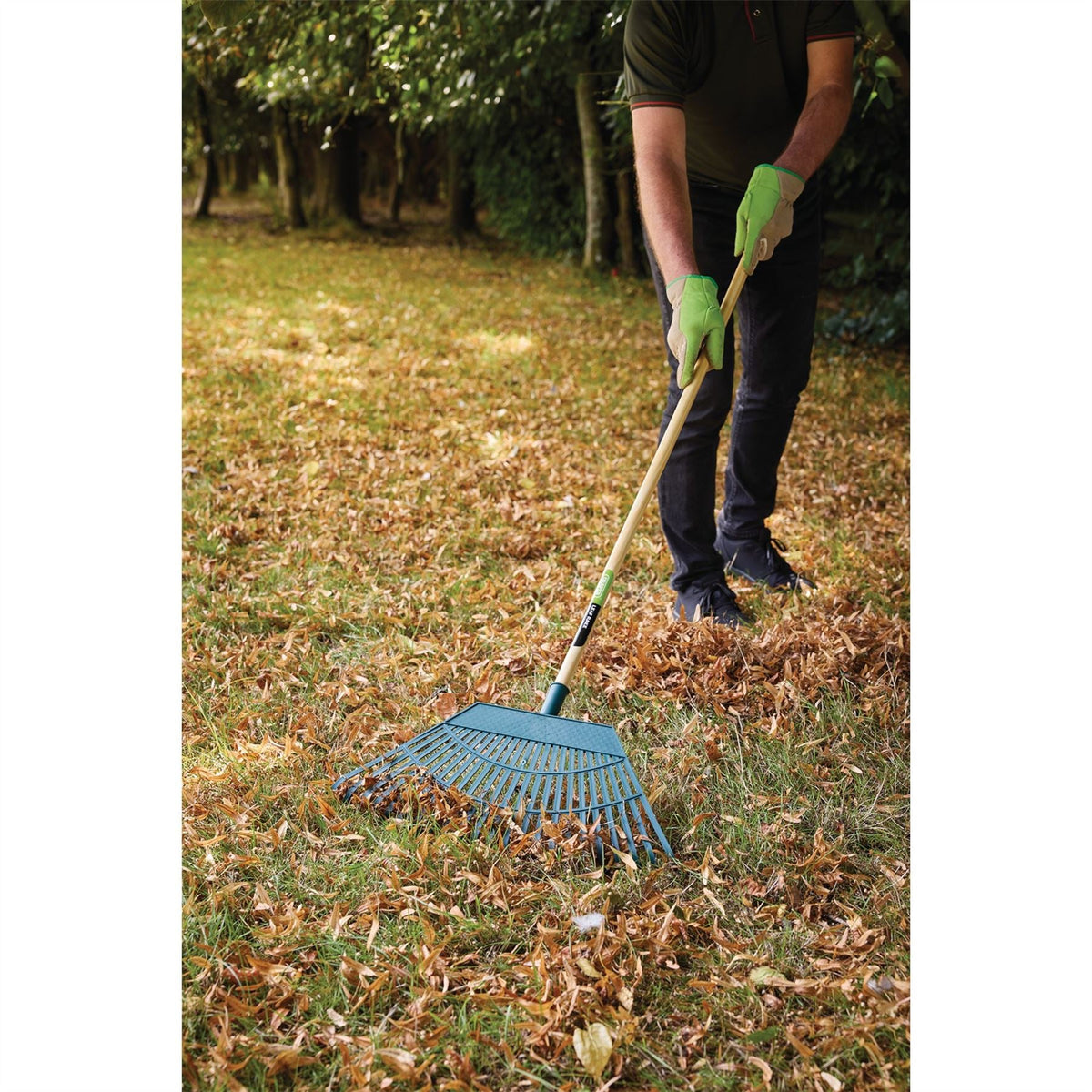 Draper Plastic Leaf Rake 550mm 31069  White Rose Tools