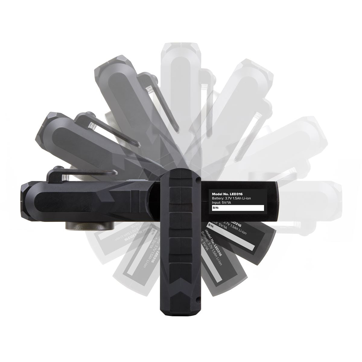 Sealey Rechargeable 3-in-1 Inspection Light 5W COB & 3W SMD LED 
