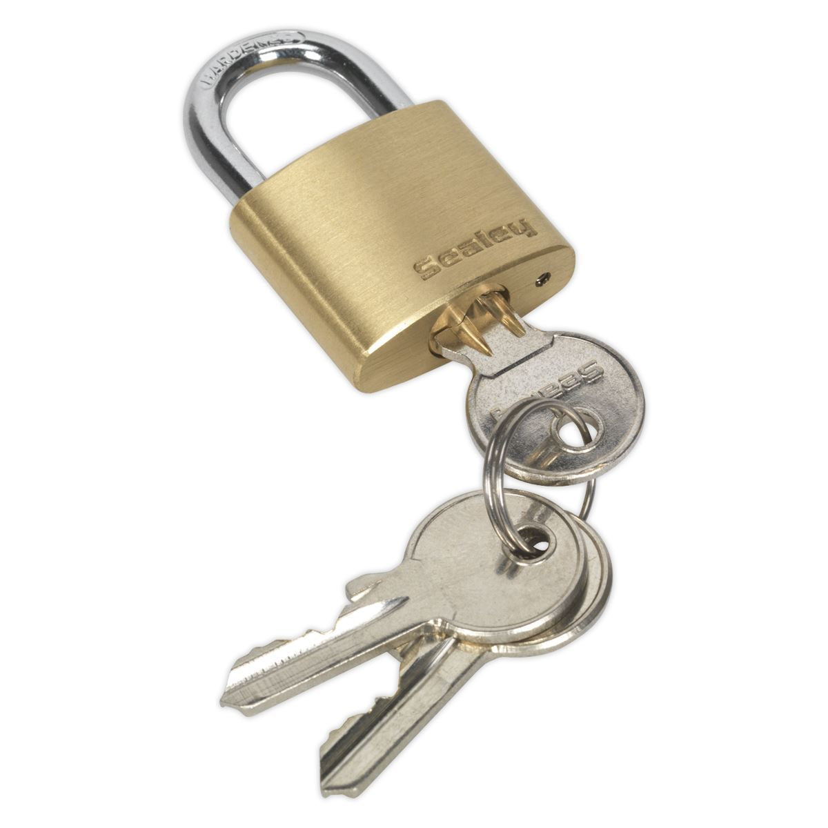 Sealey Brass Body Padlock 30mm 